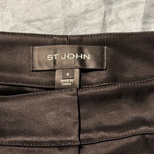 St. John Black Ankle Pants